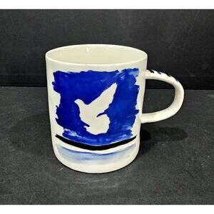 Anthropologie Dove - Hotel Magique 16oz Coffee Tea Mug Cup - NEW